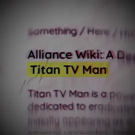 Titan TV Man paper edit 📺  #skibiditoilet #CapCut #edit #tvman #titantvman  Dont copy my flow honey~
