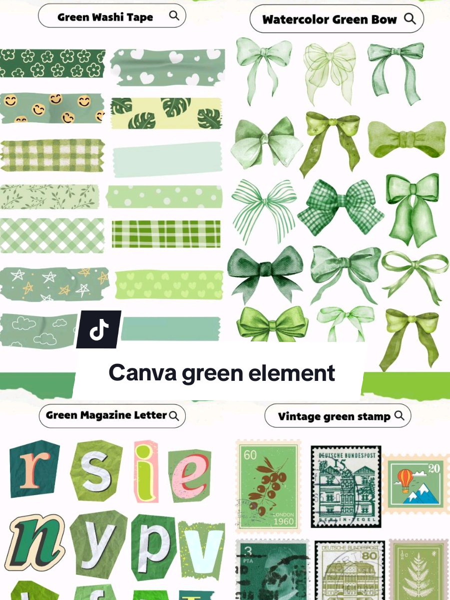 Replying to @ayyyas_0  Canva green element  #canvaelement  #canvaelements  #vintagevibes  #vintage  #aestheticvibe  #canvadesign  #tutorialcanva  #ypfッ  #trending  #xuhuong  #viral  #thietketheoyeucau 