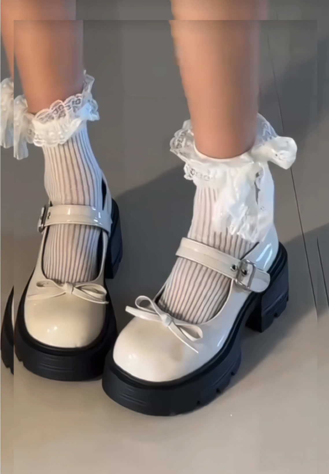 Giày nữ lolita đế 5-6cm #unboxingvideos #unbox #giaynu #giayxinh #giayloliita #giaydocnu 