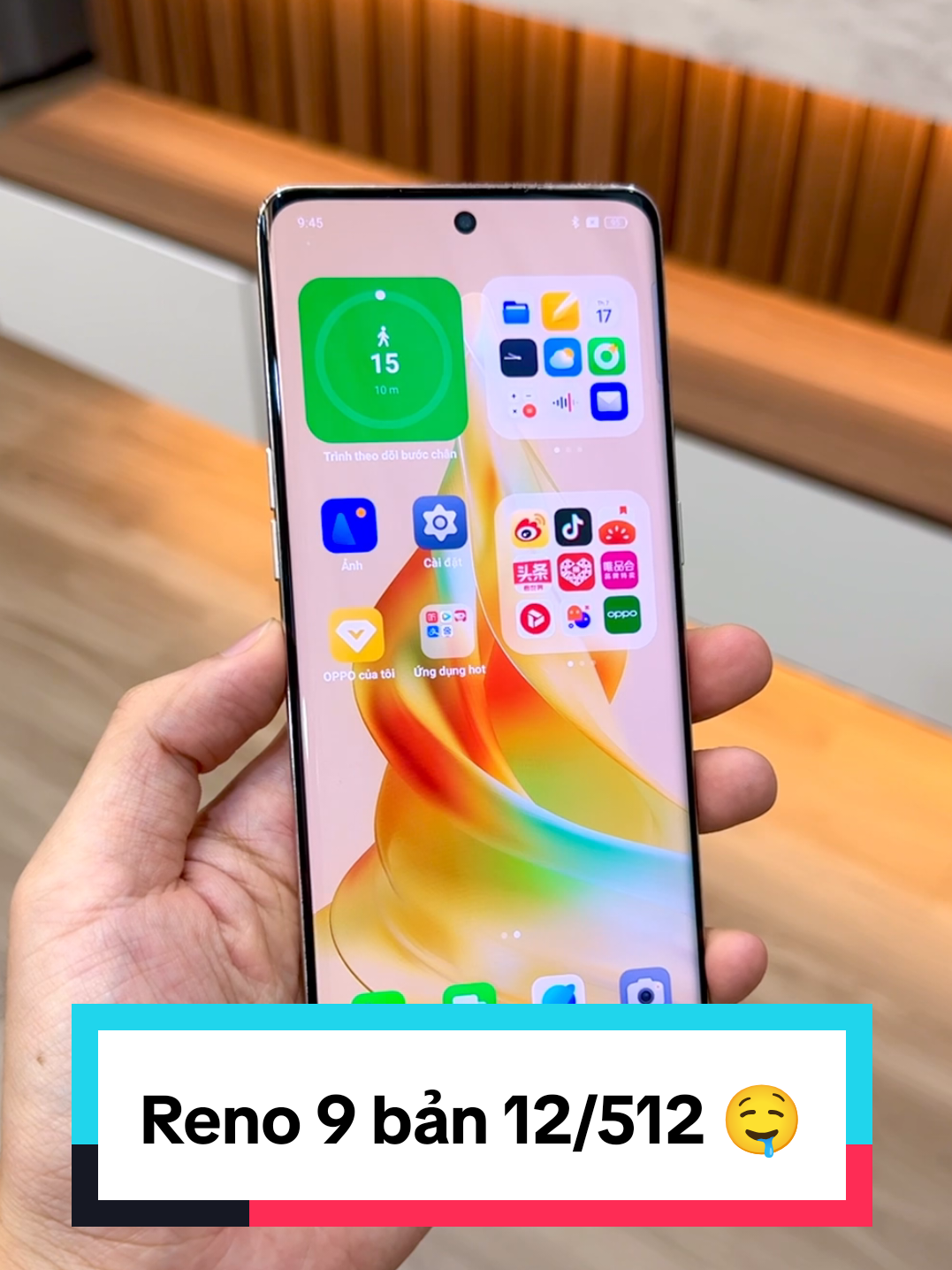 Chỉ với quanh 4🍠 có phiên bản MAX Option của Oppo Reno 9. Thiết kế sang đó. AMOLED 6,7