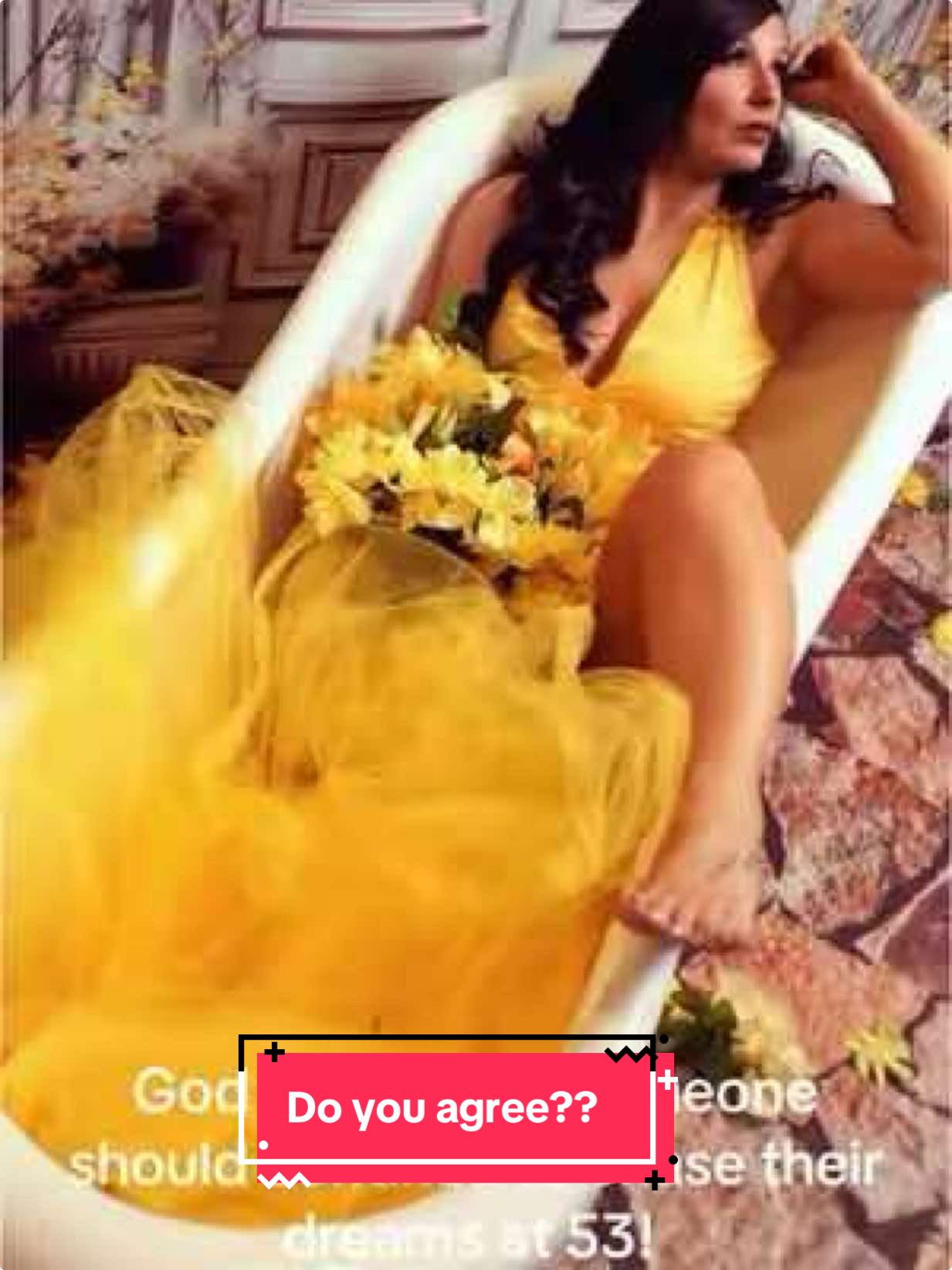 I may be “too old” “too wrinkly” “too heavy” “too this or too that” in some people’s opinion but this girl is chasing her dreams and booked and BUSY in this amazing career I’ve created for myself.  Don’t let the noise of others get in the way of your path!  #CapCut #easy #dream #goal #model #actress #edits 