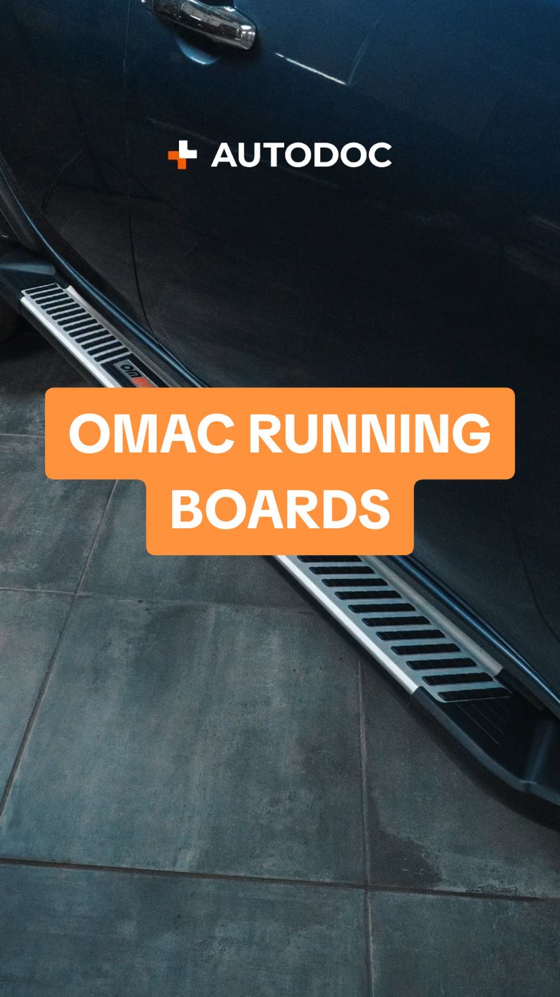 Upgrade your ride with OMAC Running Boards! 🚗✨ Perfect fit, easy install, and a sleek look🔥
 Protect your doors and step up in style!🖤 
 #autodoc #omac #runningboards #carmods #autoaccessories #carupgrade #autoservice #autoparts 
 #carparts #carmechanic #carrepair #autorepair #DIY #tools 
