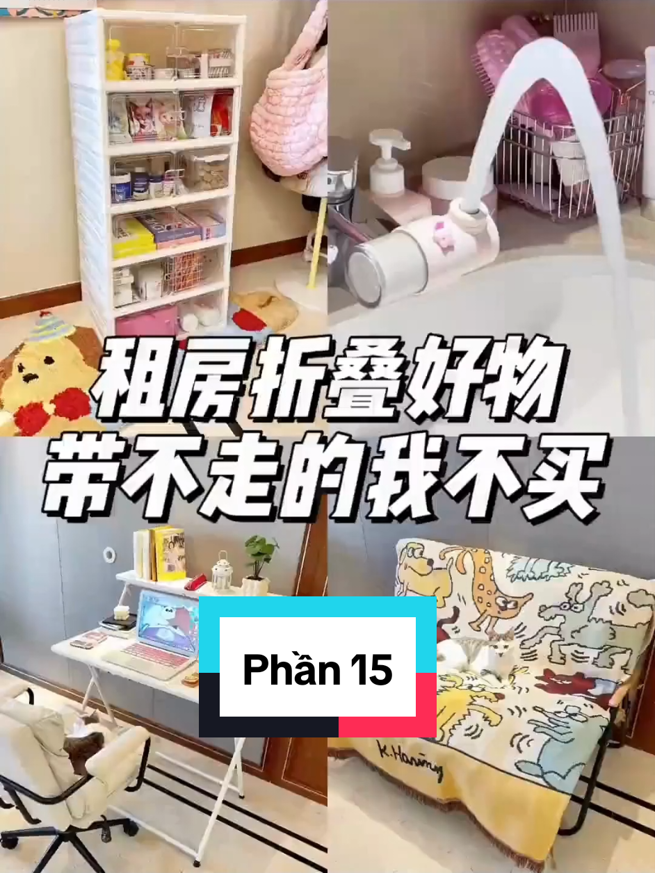 Một số món đồ tiện nghi dành cho không gian nhỏ - P15 #dodungtienich #noithatthongminh #phongtrosinhvien #kytucxa 
