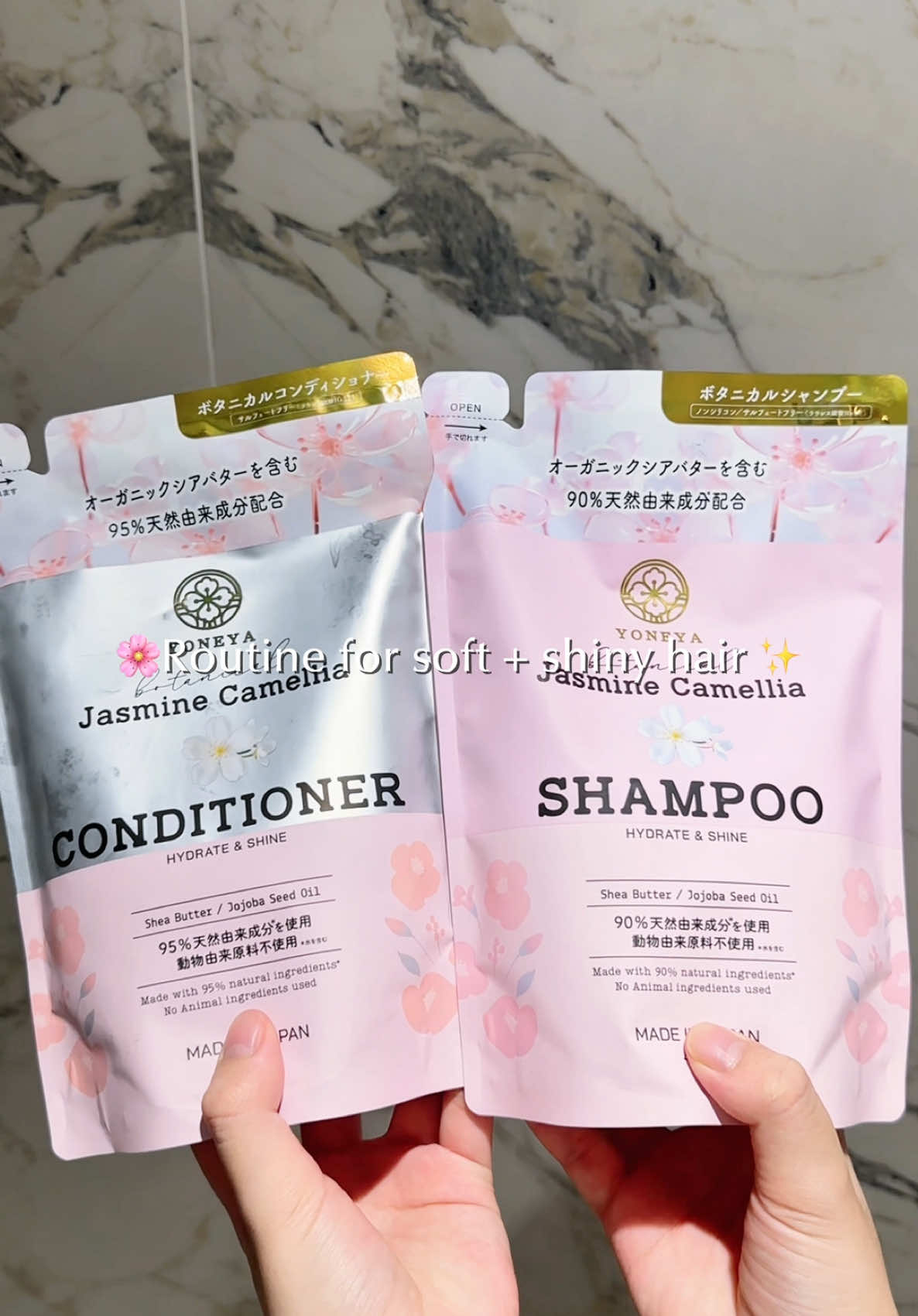 Glass hair stars here 🌸💕#HairCareTips #hairtok #yoneyagirl #yoneya #haircareroutine #haircare #routine #hairwashday #haircareproducts #hairmask #SelfCare #CleanTok #therapy 