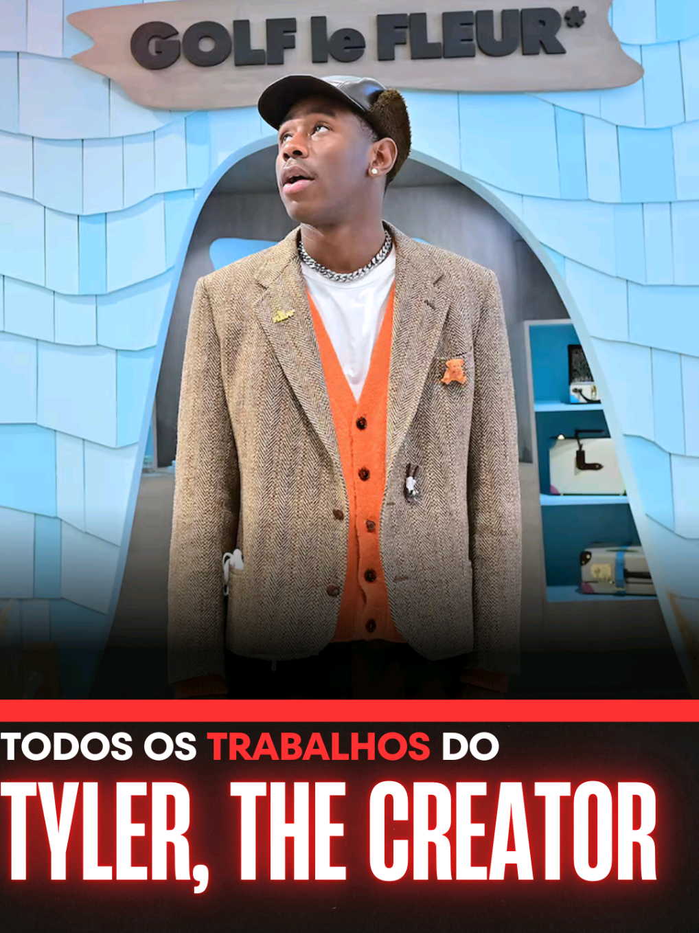 Ele realmente é o criador  #tylerthecreator #golfwang #golflefleur #chromakopia 