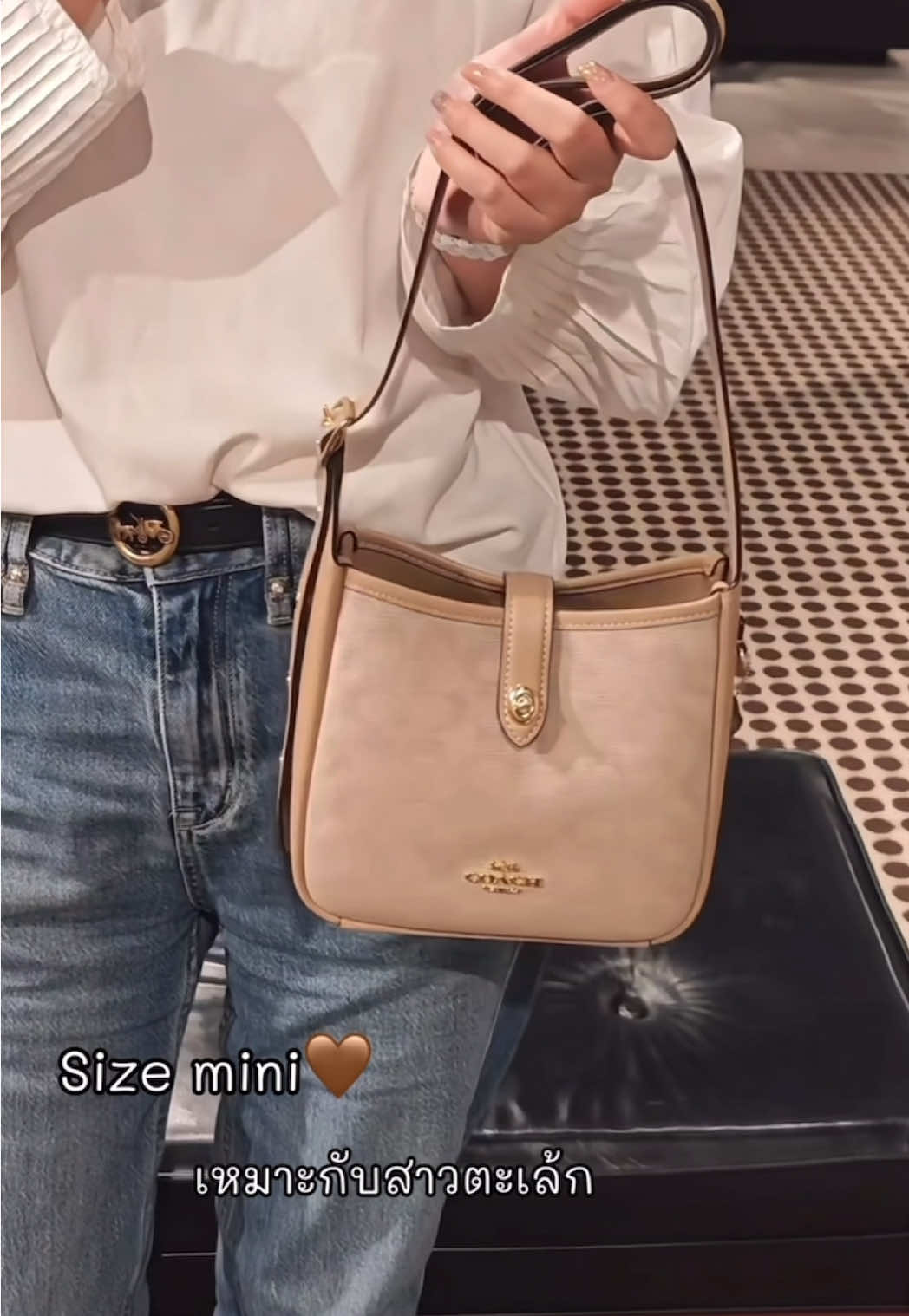 New size hadley🥰 #coach #coachoutlet #coachhadley 