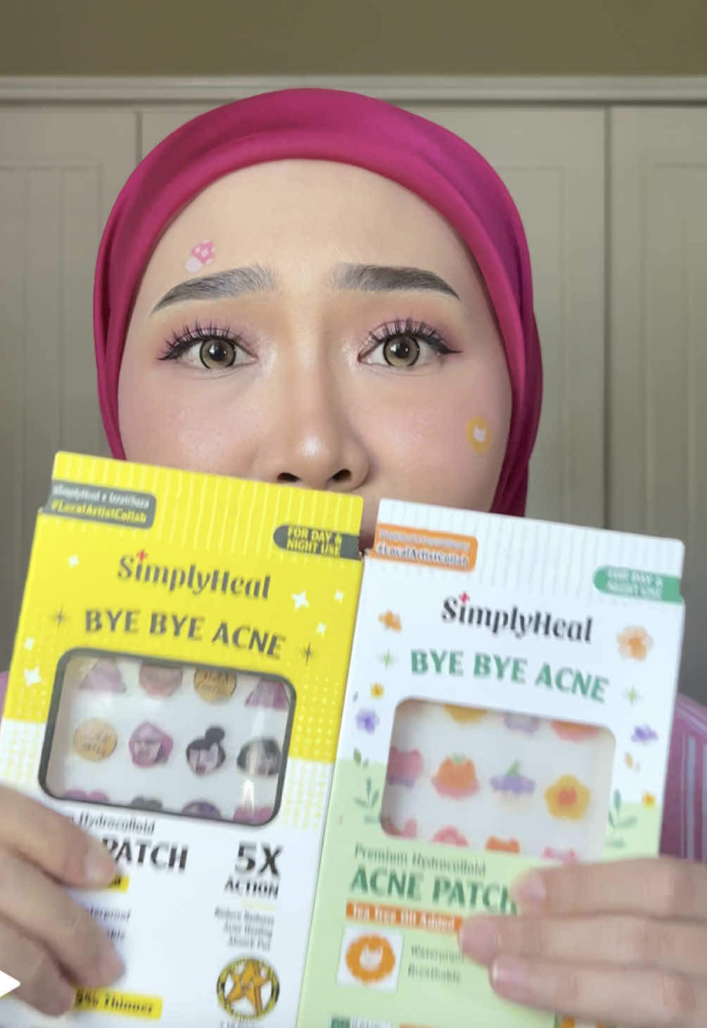@SimplyHeal Acne Patch Malaysia @Watsons Malaysia #SimplyHeal #SimplyHealYourSkin #SimplyHealYourAcne #AcnePatch #PimplePatch #WatsonsMY #OnlyAtWatsons #FindItAtWatsons #SimplyHealLocalArtistCollab #SupportLokal  #ProudOfLocalArtist #JomSupportArtnakLocal #SupportLocalArtist #LocalArtistCollab #SimplyHealXIzzatiSuza #SimplyHealXBungadanBintang