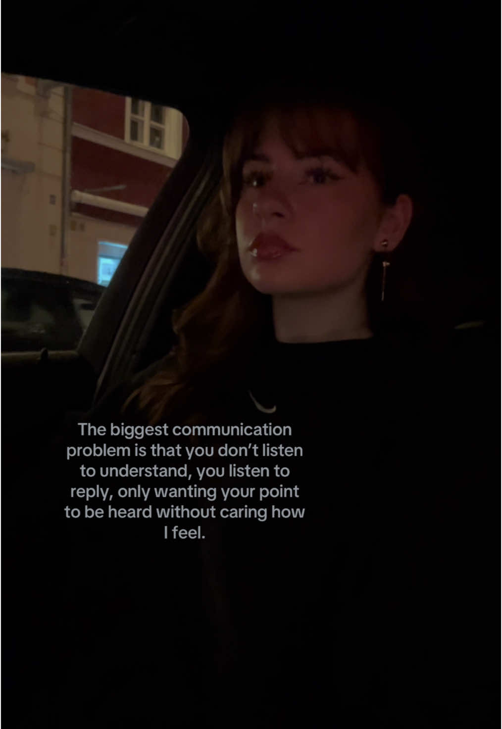 There is. Difference between listening and understanding #relatable #quote #latenightthoughts #overthinking #latenightdrives #nightdrive #deepthoughts #breakup #emotionalintelligence #communication #traumabond 