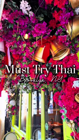 We love a good Thai Spot 🍋So that’s why I’m back at @lemongrassbrooklyn . My first experience was great and I was super excited to come back. 🌺I love that they go above and beyond with decor and presentation. The food plating, drinks even the menu which looked almost like a magazine was so creative 🍜The food was delicious and it was nice to explore more of their menu. The crab rangoon was hot and fresh and the drinks were super fruity and tropical and really transported you out of Brooklyn and onto an island.  🍉It took a min to get our drinks but the food came out super quick so no complaints there. 🍋So glad that I was able to come here again. Save 🔖this post for later and be sure to join me for more NYC 🗽Foodie Adventures 📍Lemongrass Brooklyn 156 Court St, Brooklyn, NY 11201 What We Had🍽️ * Crab Rangoon * Shrimp Ball * Red Hot Chili Seafood * Shrimp Woonsen * Fried Ice Cream * Watermelon Margarita * Coconut Mojito  Best Thai near me, thai food near me, Thai food Brooklyn, best thai restaurant nyc, best thai restaurant Brooklyn, best restaurant near me,  @lemongrassbrooklyn #lemongrassbrooklyn #lemongrass #thai #thaifood #thairestaurant #thairestaurantnyc #nyc #brooklyn #brooklynrestaurants #brooklyneats #nyceats #nycrestaurants #Foodie #foodtiktok 
