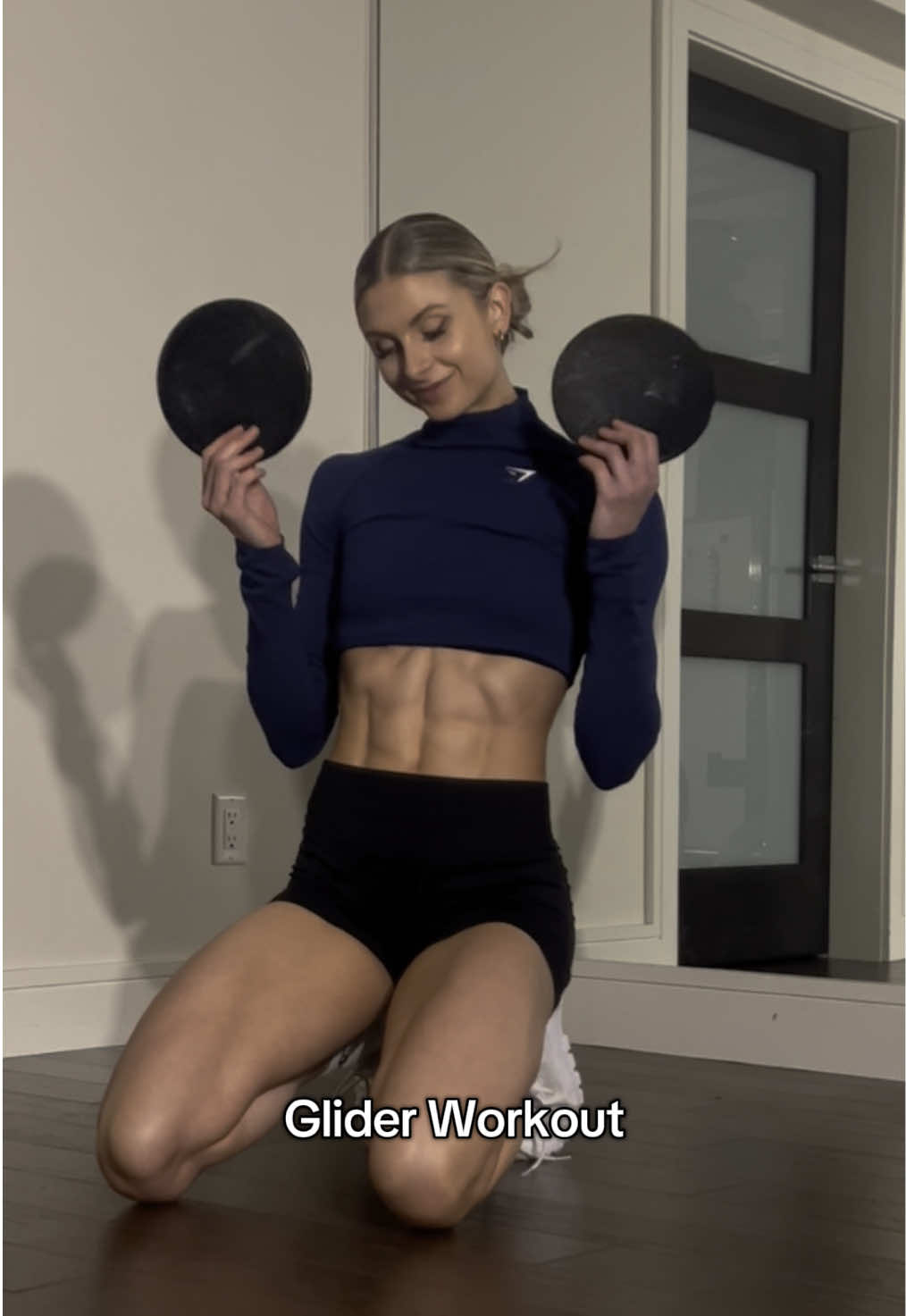 Full-Body Glider Workout! These are especially great for vacation because they’re easy to bring with you. It can also be done with just body weight! #fullbodyworkout #abs #coreworkout #strengthtraining #stability #GymTok #fyp 