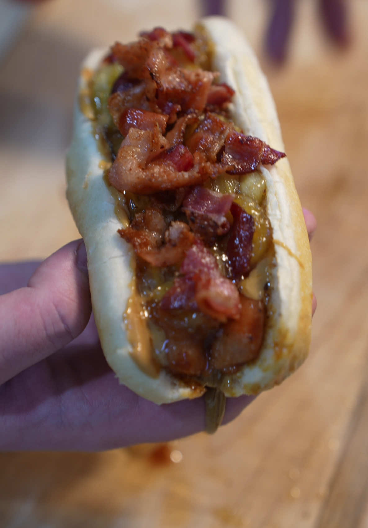 Dog of the week: The Elvis #hotdog #streetfood 
