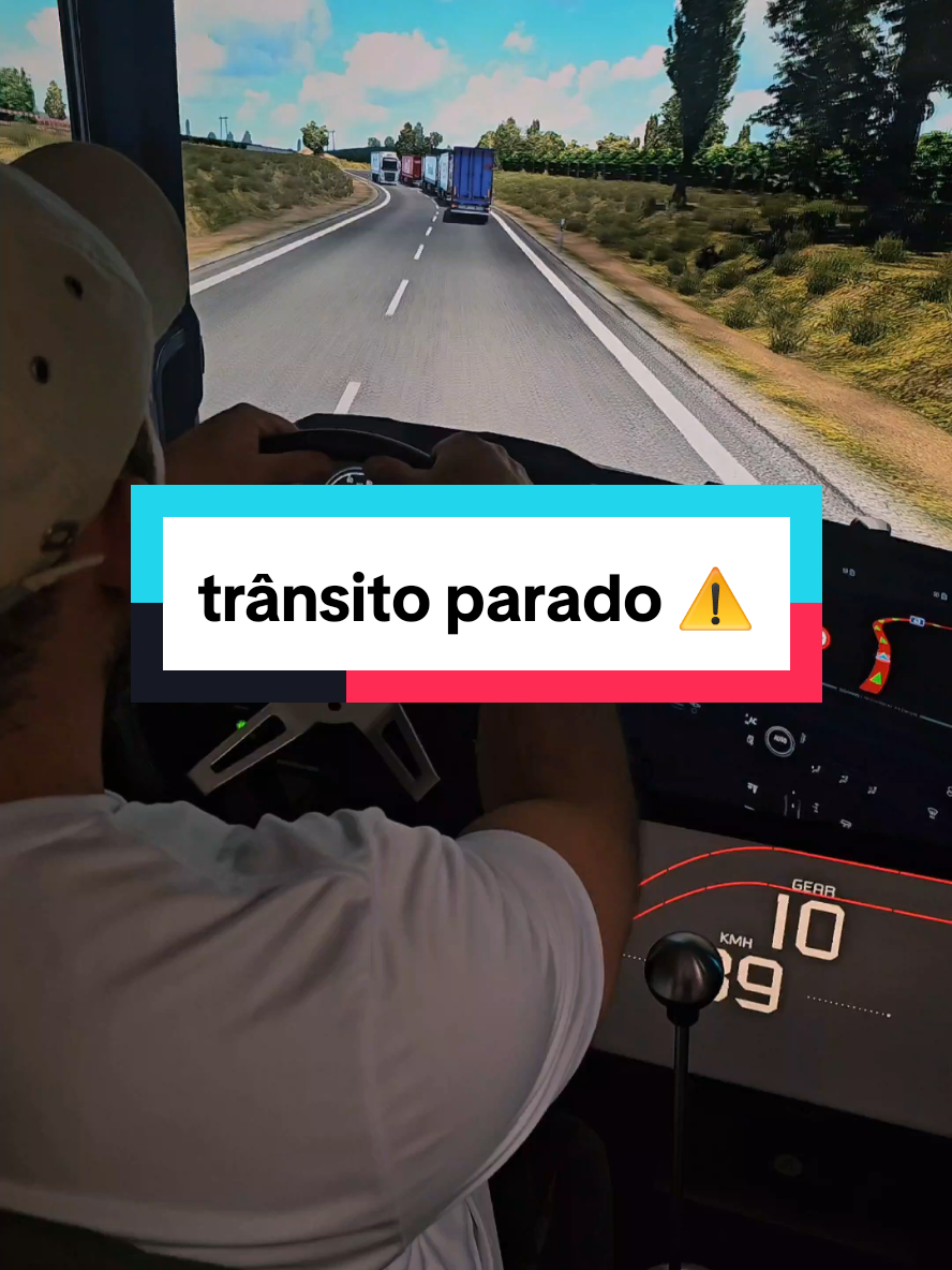 trânsito parado ⚠️ #game #games #GamesNoTikTok #videogame #gamer #eurotrucksimulator2 