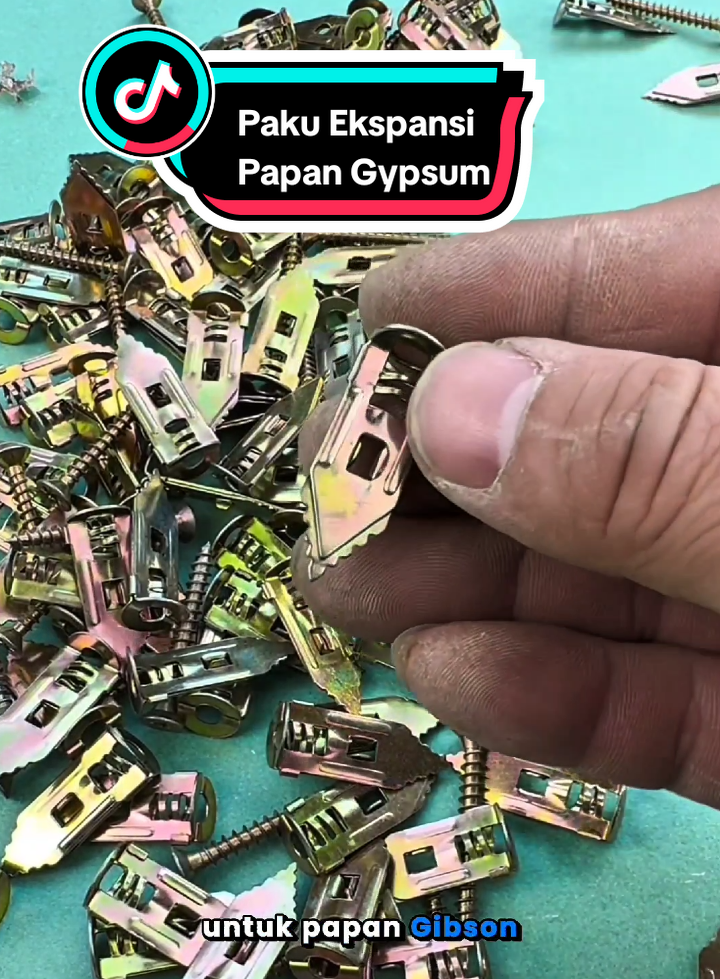 Paku Ekspansi Papan Gypsum #sekrupekspansi #sekrupgypsum #sekruptempel #pakusekrupatap 