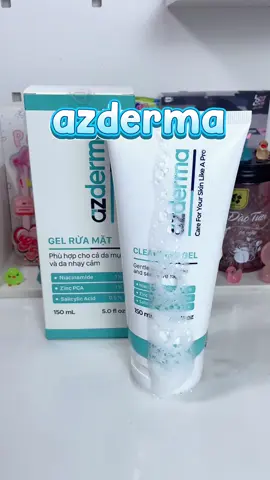 Srm dành cho mấy bà da dầu mụn như tui nè 🫧🥰 #azderma #reviewlamdep #skincare #suaruamatcleansinggel #suaruamatazderma #xh #xuhuong #viral #fly 