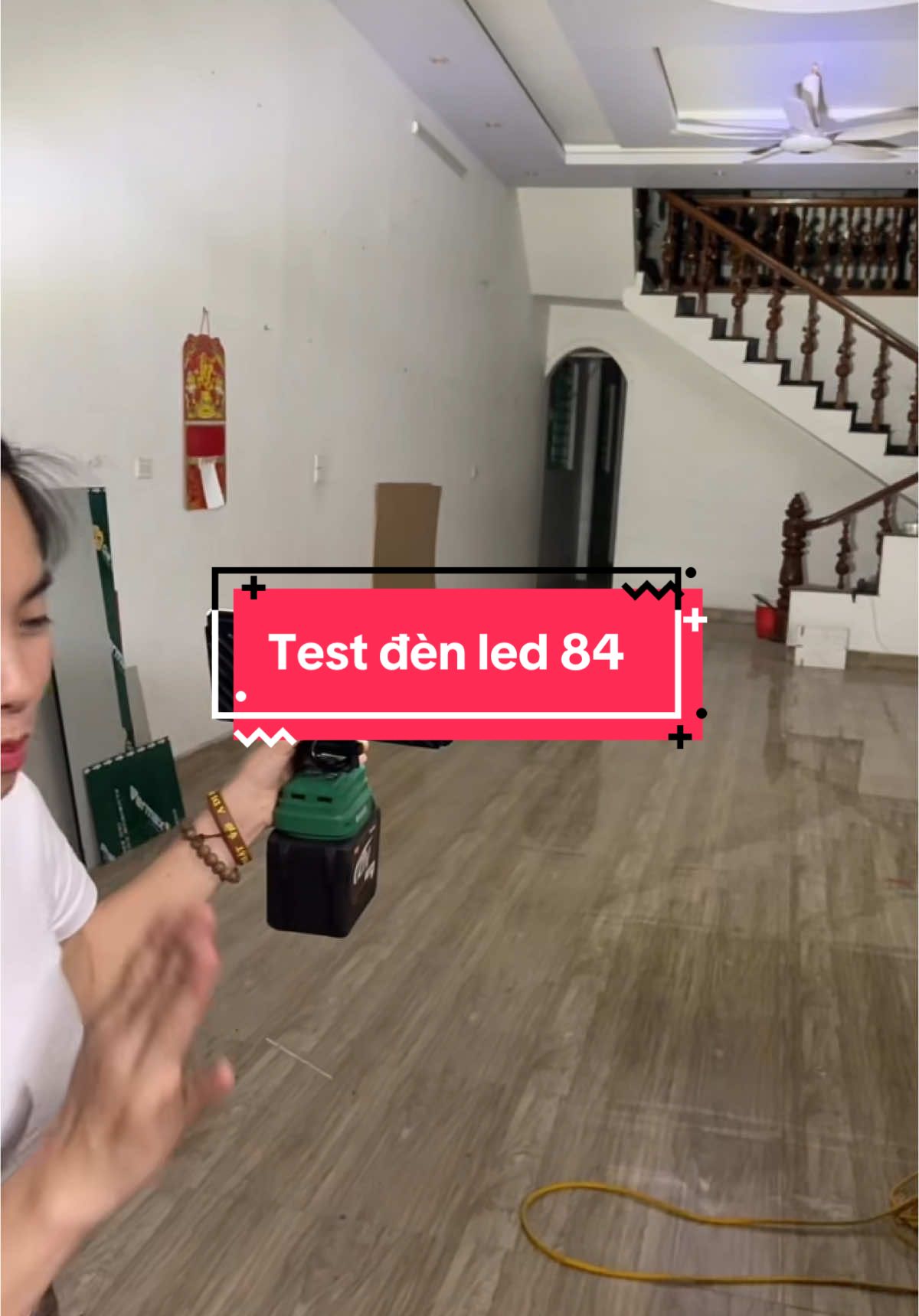 Test đèn led 84 bóng #thanhmai92 #cokhi #denled #denledsieusang 