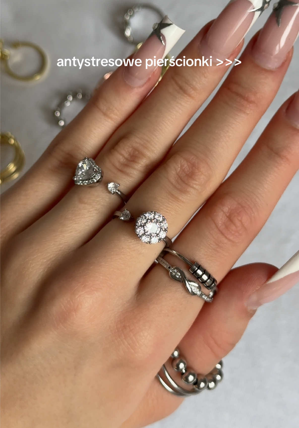 Pierścionki kupicie na naszym profilu🤞🏻💗