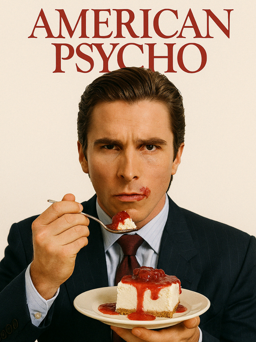 Patrick Bateman est un pur produit de la réussite américaine. Jeune, riche et beau mais un secret se cache derrière cette image si parfaite 🍿🎬 #film #americanpsycho #patrickbateman #christianbale 