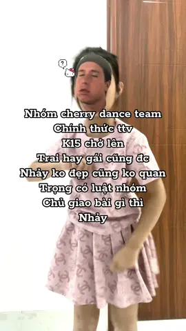 Ttv cho nhóm#cherrydanceteam#nhomnhay
