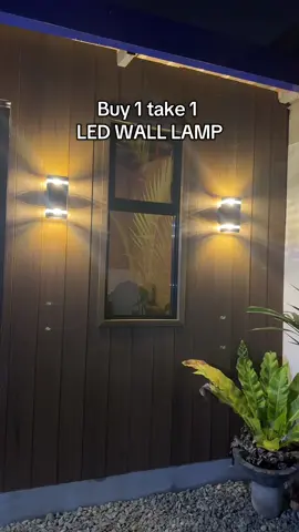 Lakas maka-ganda ng bahay🥰 #ledlamp #walllamp #led #light #homedecor #outdoorlight