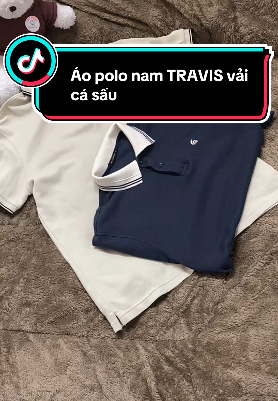 Áo polo nam TRAVIS vải cá sấu 