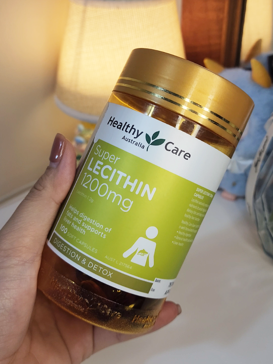Mầm Đậu Nành Úc Healthy Care Super Lecithin 1200mg 100 Viên #mamdaunanh #Healthycare #lecithin #canbangnoitiet  #noitiettonu #lamdep 