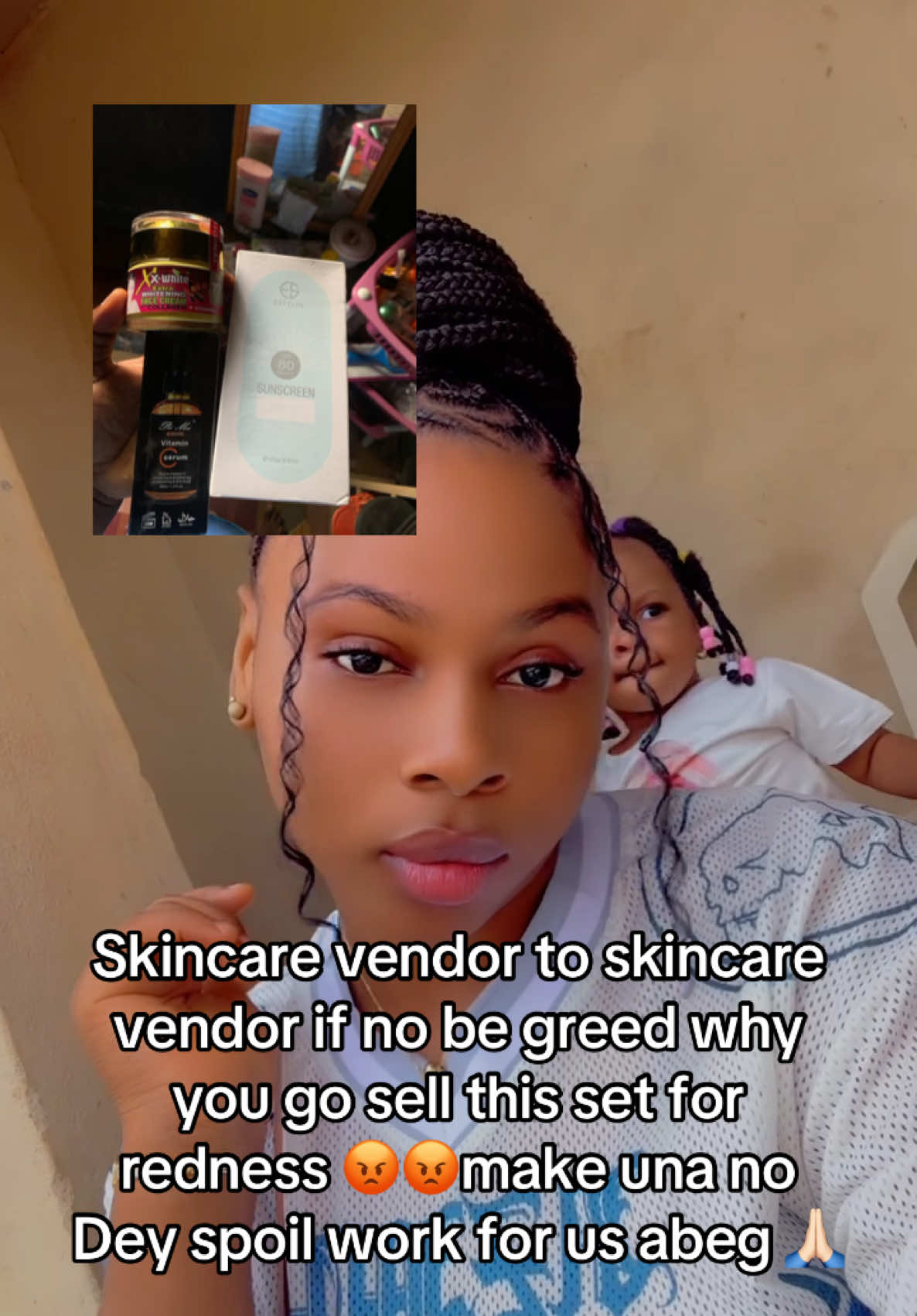 Learn from the best una no go gree 😡 #skincareviral #affordableskincare #affordableskincareproducts #reccomendation #reccommendations #redness #sunburn #nigeriatiktok🇳🇬🇳🇬🇳🇬 #skincarevendor #viral_video 