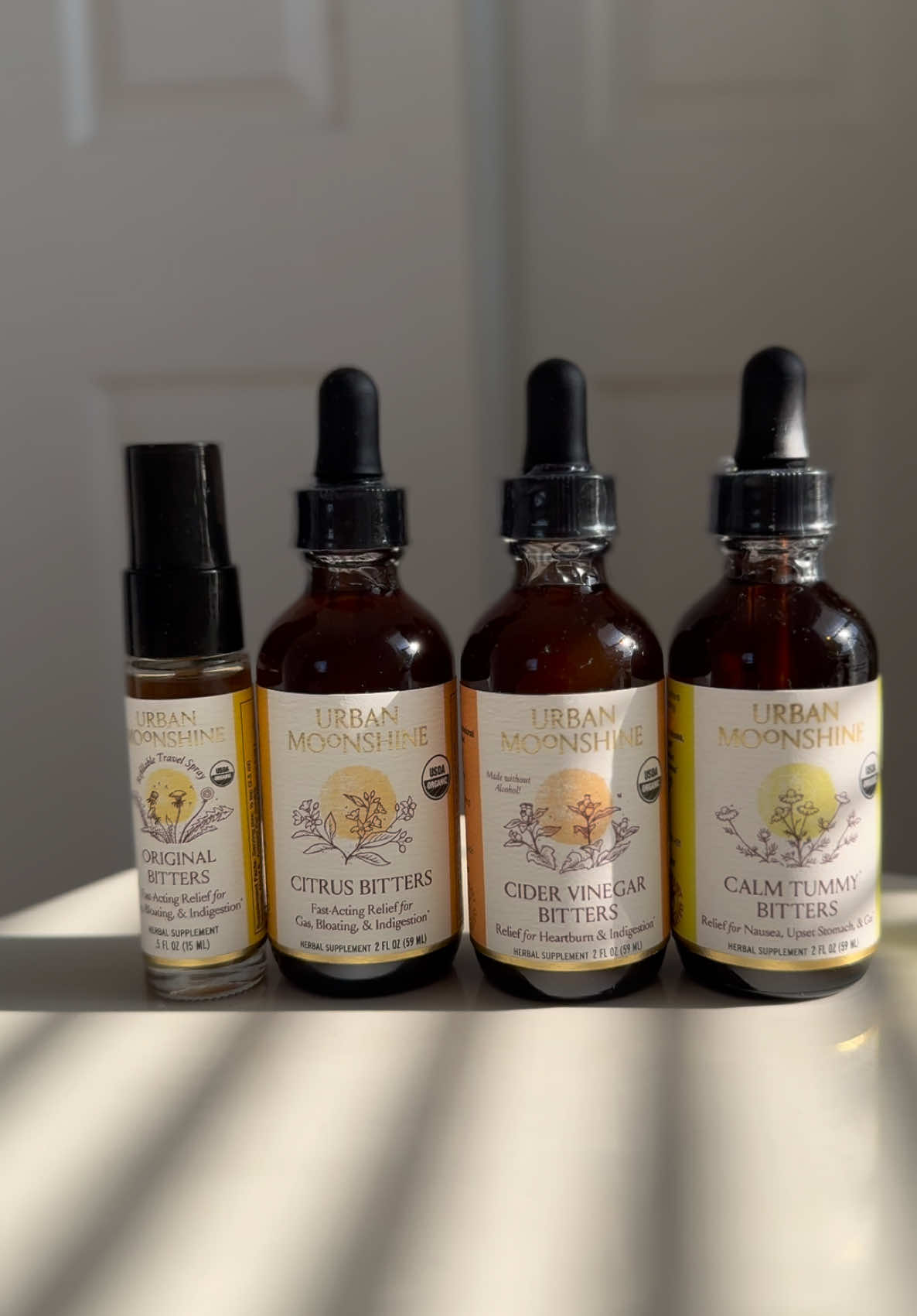 Bloated? Sluggish? Heartburn creeping in? Time to stop masking the symptoms and get to the root of it—your gut.  Urban Moonshine Digestive Bitters are the natural way to kickstart digestion, beat the bloat, and train your gut to work with you, not against you. Think of them like a cold plunge for your stomach—intense, yes, but oh-so worth it. Just ½ tsp before or after meals and you’re on your way to smoother digestion, better nutrient absorption, and a happier gut. Taste bitter, feel better. #UrbanMoonshine #GutHealthIsGoodHealth #BanishTheBloat #BittersNotBandAids