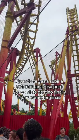 Jajaja miedo #montañarusa #destinofinal #miedo #brasil #betocarrero 