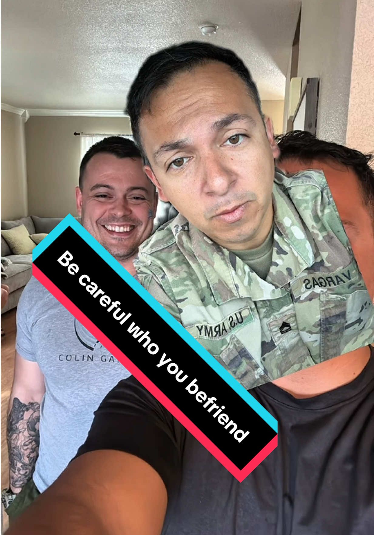 Be careful who you befriend in the Army. Especially if it’s Mandatory Fun Day #army #marines #navy #airforce #miltok #military #veteran 