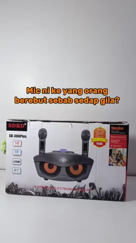 Kaki karok kena ada set karaoke burung hantu ni sebab sound mic dia sedap weh bunyinya 😍😍 #fyp #fypage #fyppppppppppppppppppppppp #karoke #karok #nyanyi #sound #karaokemurah