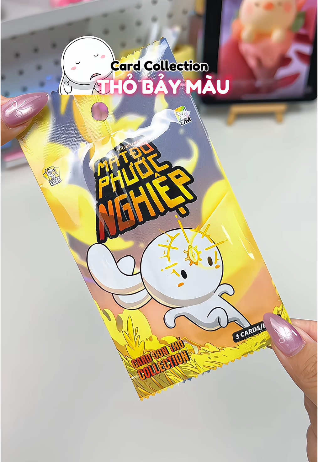 Fan Thỏ thì hốt lẹ nè. Có phước dữ lắm mới săn đủ 15 thẻ á nha #unboxing #unbox #videoviral #fyp #xuhuong #thobaymau #cardbogocthobaymau 