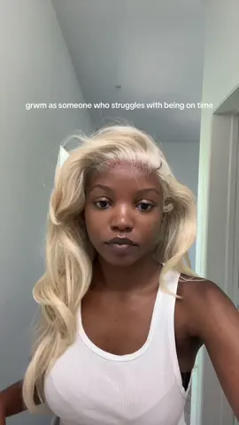 I make it sound like a sickness because it is😭 I’m trying my best though I really am lol #fyp #grwm #makeupinspo #newid #blondehair #hairinspo #morningroutine #goodmorning 