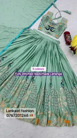 #srilankan_tik_tok🇱🇰 *Size:-* M Upto L Margin XL upto 2xl Margin * • New Launching Wedding wear Lehenga Choli 0* * Choli * *Fabric:-* Pure Chinon *Work:-* Heavy Thread & Sequence Work *Inner:-* Micro Cotton *(Fully Stitched) * *Sleev:-* Attached Extra Sleev * i Lehenga $* *Fabric:-* Pure Chinon *Work:-* Heavy Thread and Sequence Work *Inner:-* Micro Cotton *Flair:-* 3.50 Meter *Length:-* 44 *(Fully Stitched)* *Weight:-* 1 Kg * Dupatta不* *Fabric:-* Pure Chinon *Size:-* 2.30 Meter * Y One Level Up A one Quality #indiandressesonline #lankasri_fashion #fyppp #trustedseller #lankasrilanka🇱🇰tiktok #fypppppppppppppp #lankasri #foryoupage❤️❤️ #trendingvideo #100k #goviraltiktok #lankasrifashion #1millionaudition #lehanga #fyp #choli 