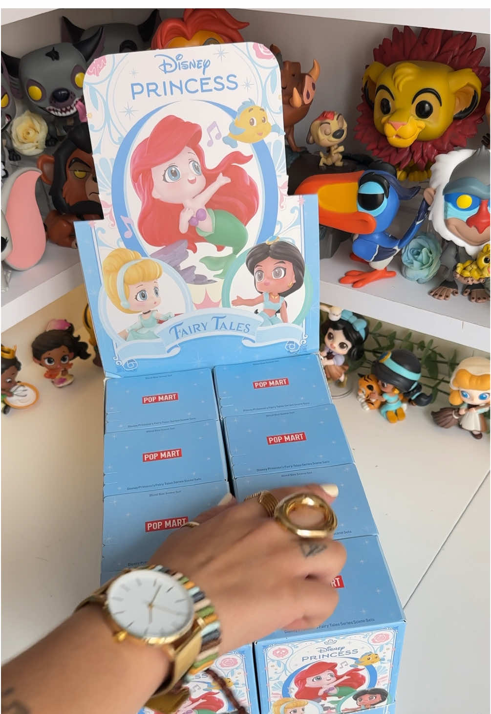 Blind Boxes Disney Princess 👑 Son de @POP MART 🤩 #popmart #disney #princess #unboxingvideo 