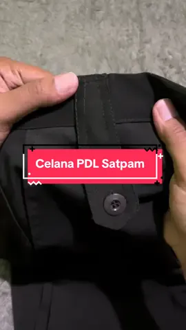 Celana satpam model terbaru warna coklat kehitaman jahitan rapi, halus dan nyaman dipakai #celanasatpam #celanapdl #satpam #satpamindonesia 