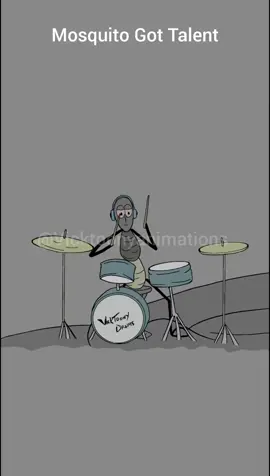 Mosquito Got Talent #vicktoonyanimation  #2danimation  #2d  #fyp 