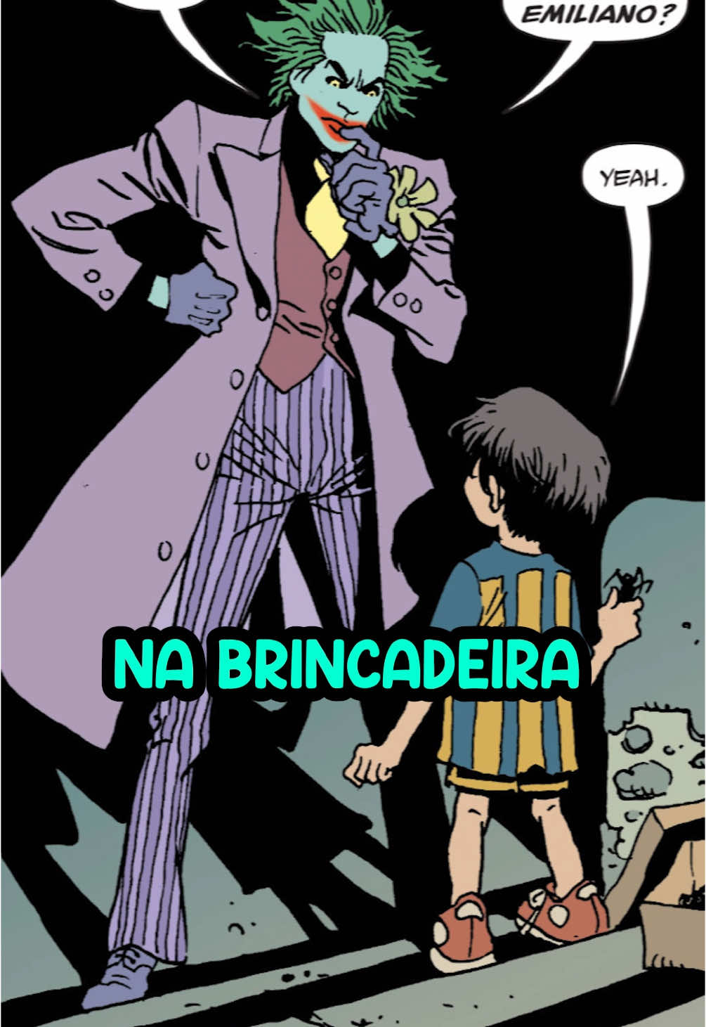 Coringa Salva a Festa de uma Criança! #coringa #dc #quadrinhos #fyp 