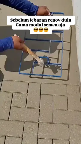 Produk 867 Cetakan Paving Block DIY Paving Blok Mudah Praktis Cetakan Jalan Teras