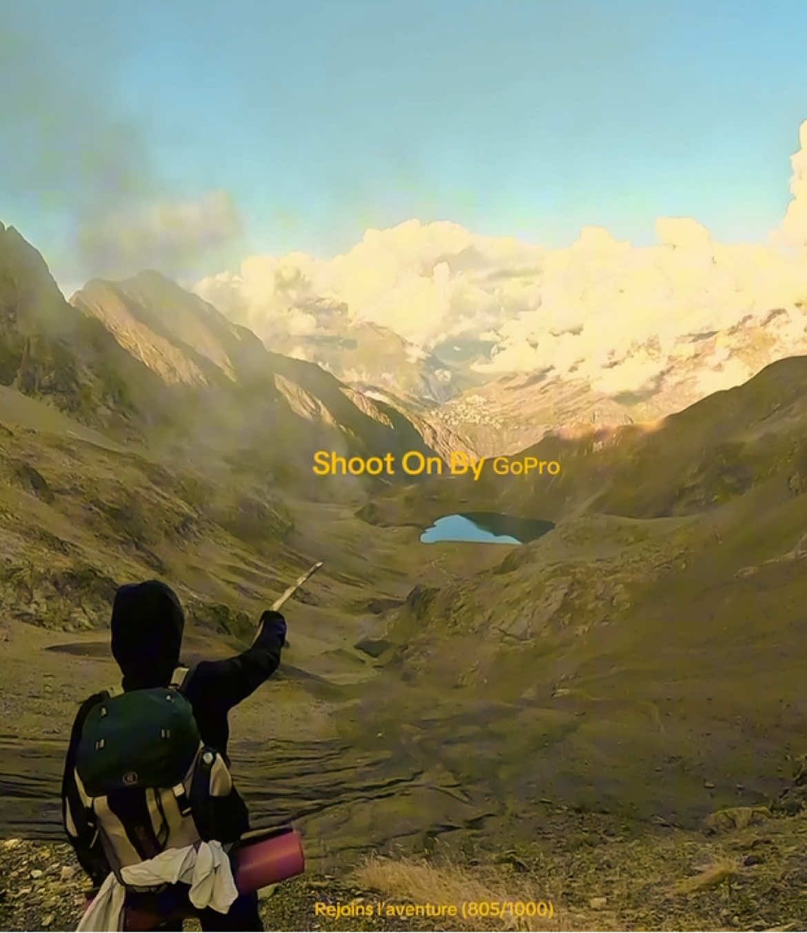 Vlog randonnée dans les écrins #randonnée #friends #gorpcore #cinematic #Hiking #montagne #mountains #capcut_edit 