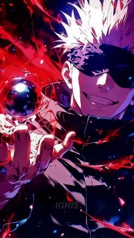 Gojo Cursed Technique Reversal: Red live wallpaper #gojo #gojousatoru #jujutsukaisen #livewallpaper #4klivewallpaper #anime #foryou 