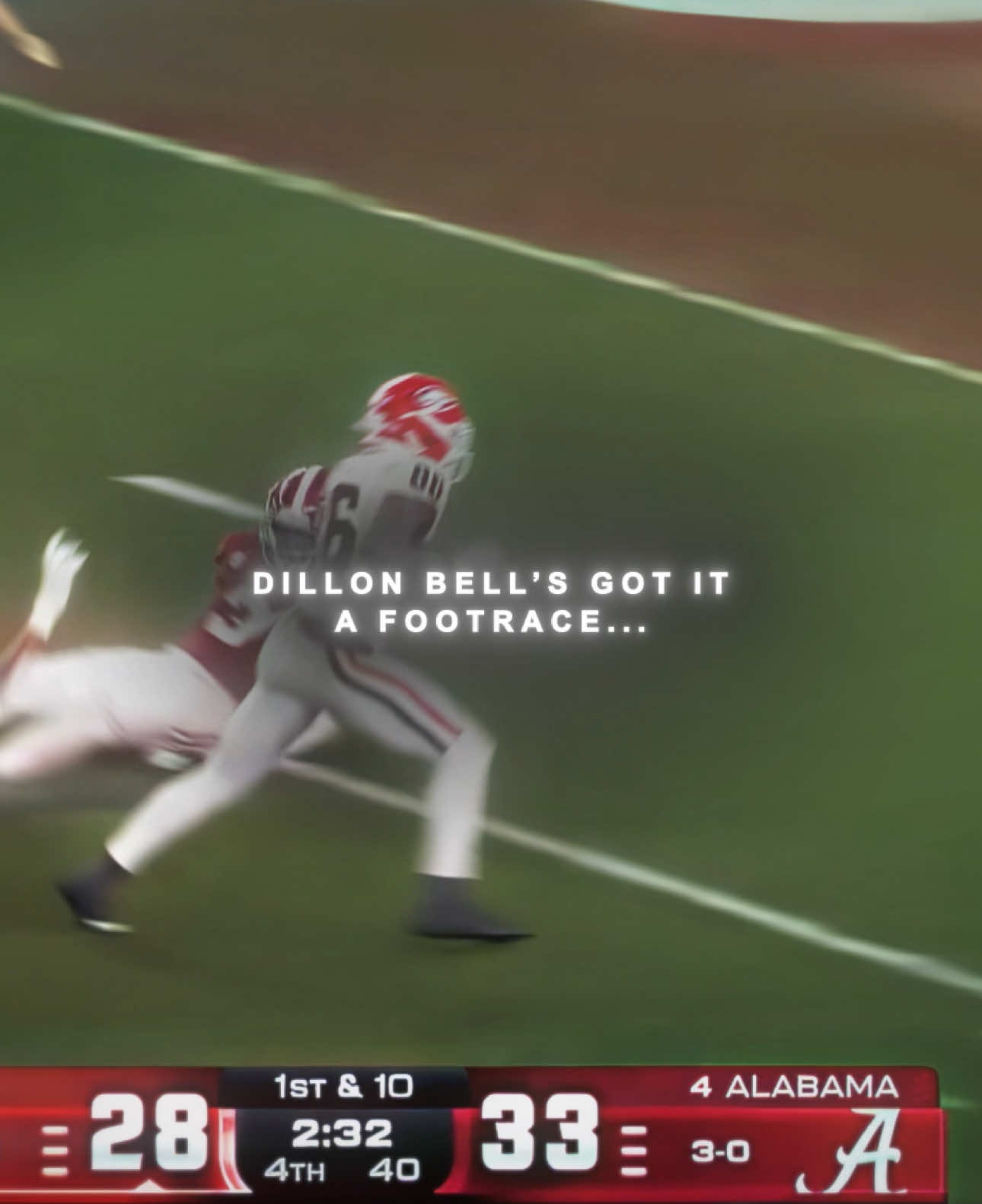 Throwback to one of the best games of the season || #alabama #georgia #sec #cfb #ncaa #viral #aesthetic #rtr #rolltide #football 