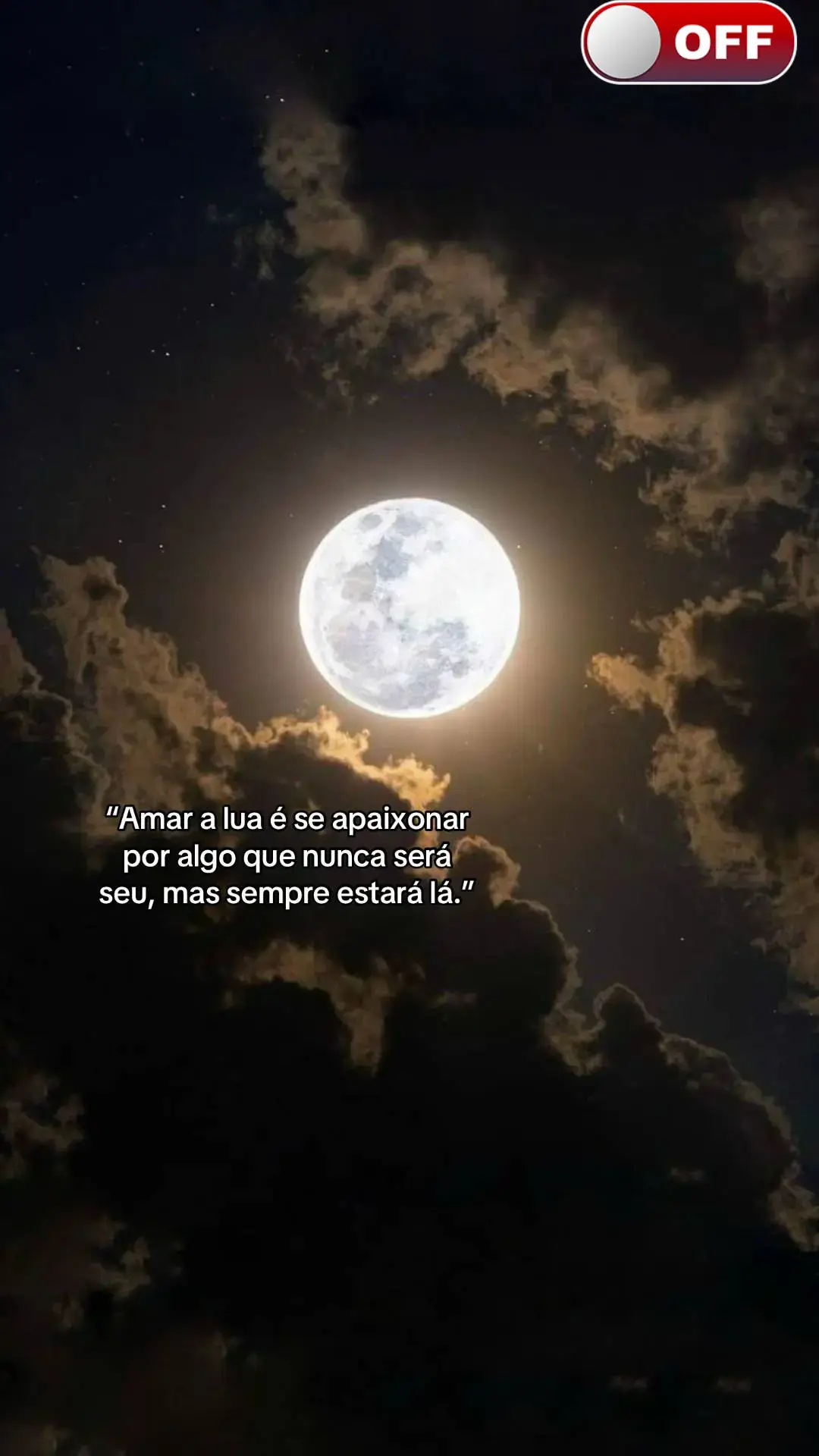 A lua é a poesia da noite, o mistério que revela nossos sonhos mais secretos