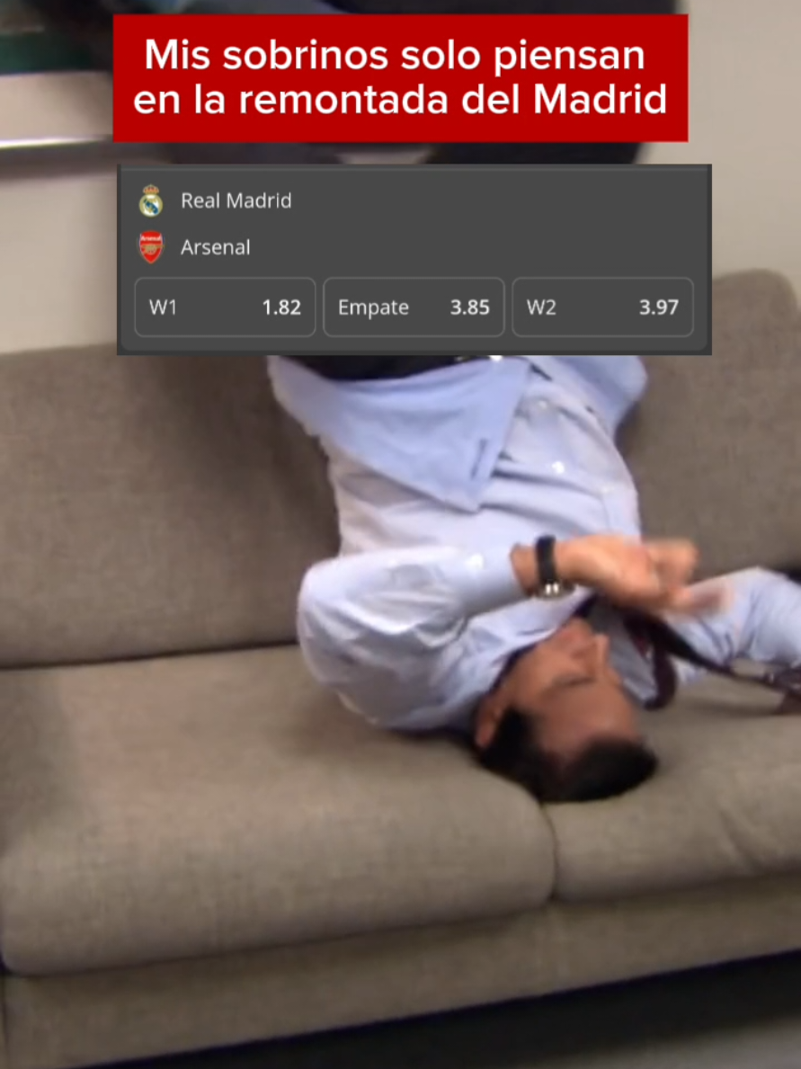 Hoy se remonta sobrinos 🔥#realmadridfc #championsleague #mbappe #vinicius #arsenal #fyp 