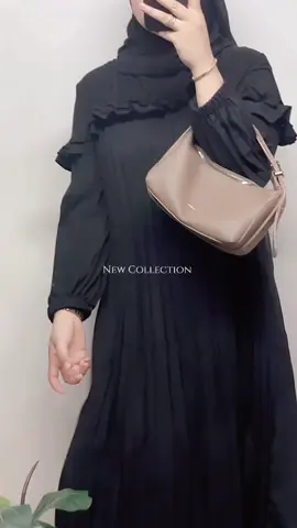 #ชุดเดรสอาบ่ายาใหม่ล่าสุด ใส่รายอฮัจญ์🤍🦢#ชุดรายอฮัจญ์