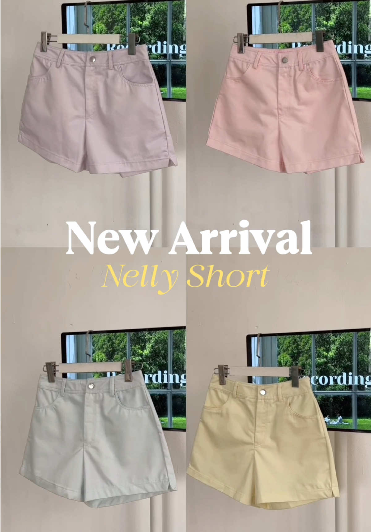 Nelly Short - Quần kaki đủ màu sắc made by Buddies không thể thiếu trong tủ đồ mùa hè nàyyy rồi 😚😚 🌤#fashion #fyp #tiktok #buddies25 