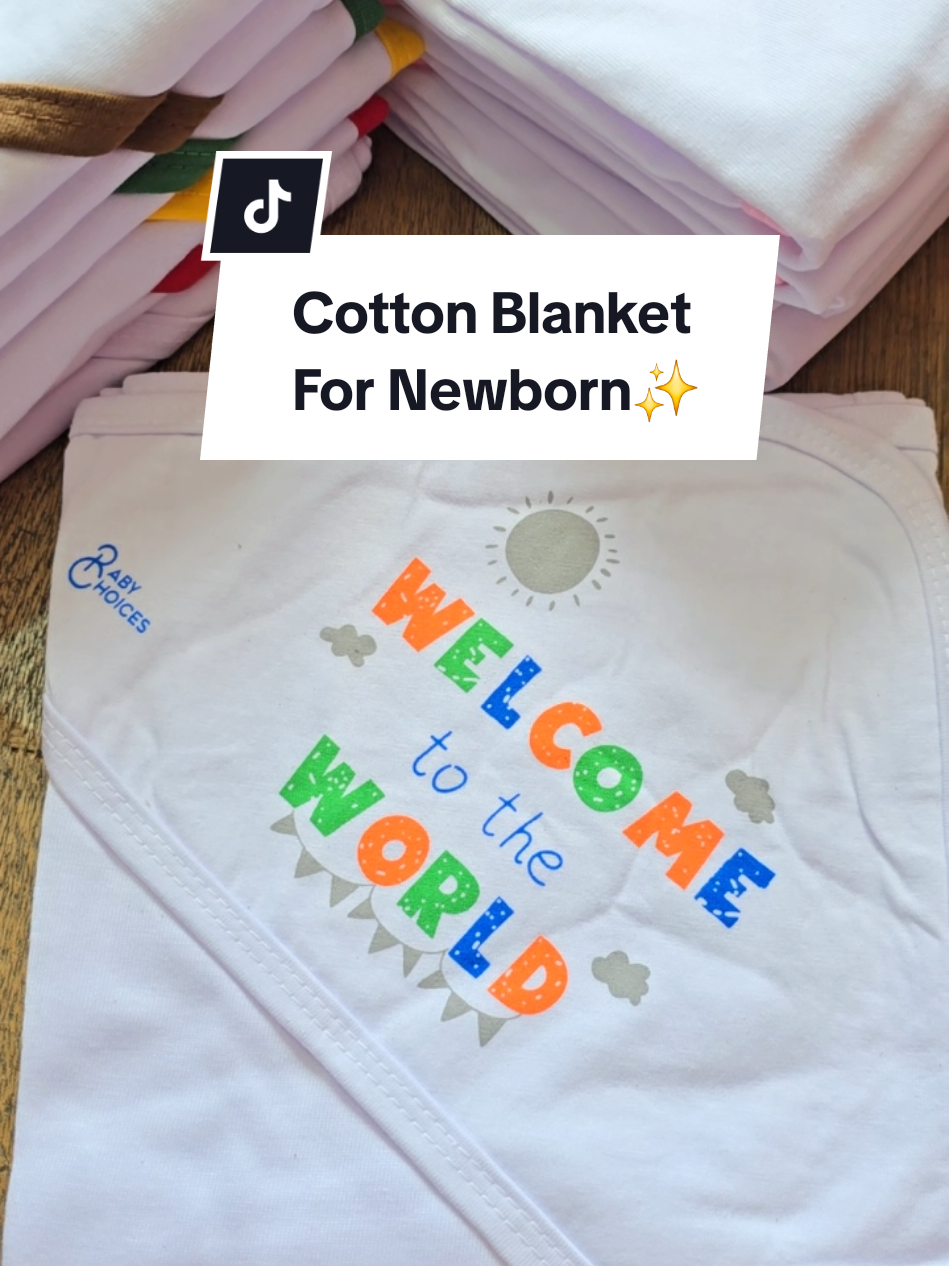 Newborn Hooded Receiving Blanket🥰 Maganda Ang Quality At Pasok Sa Budget✨️ Check The Yellow Basket🤗 #receivingblanket #fyp #trending #newborn #baby 