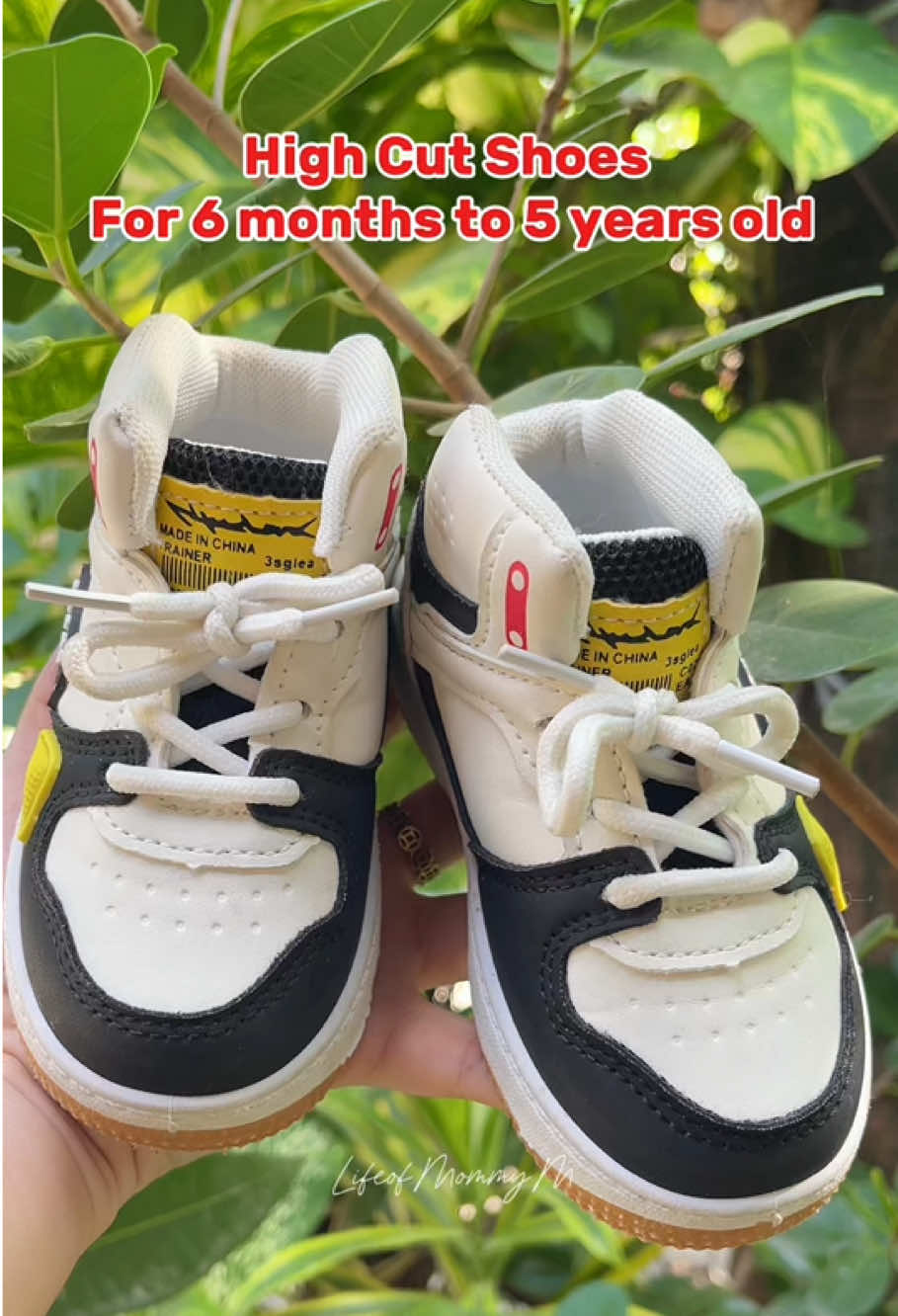 High Cut Shoes for Kids. Angas nito! #senma #shoes #shoesforkids 