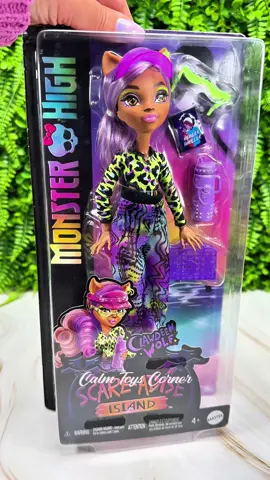 Monster High Scare-adise Island Clawdeen Wolf  💜 ASMR Videos [no talking] #satisfyingvideos #toycollector #dollcollector #toysasmr 