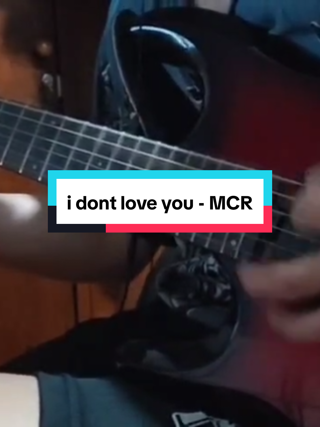 i dont love you - mcr  #guitar #electric #cover #fyp #mcr #idontloveyou #guitartok #electricguitar #guitar 