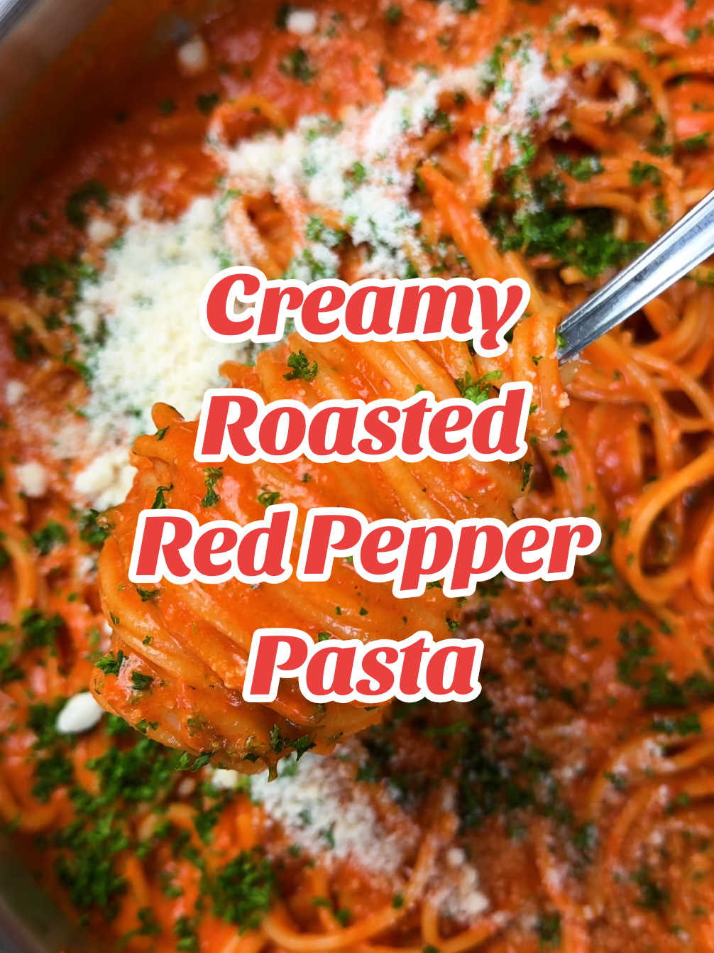 Roasted Red Pepper🤤 Another baked vegetables recipe and this one is a banger!🔥 The roasted and caramelised garlic adds an amazing taste to the sauce, a bit sweet and it goes PERFECTLY with the red peppers!😍 And even if it might look a bit complicated, believe us, it's SO EASY! You have to try it!✨ The full recipe is in our Ultimate Pasta Cookbook, link in bio 📝  Enjoy❤️ #pasta #food #foodies #creamy #garlic #roasted #delicious #fyp 